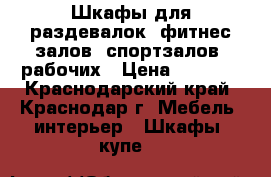 Шкафы для раздевалок, фитнес-залов, спортзалов, рабочих › Цена ­ 2 500 - Краснодарский край, Краснодар г. Мебель, интерьер » Шкафы, купе   